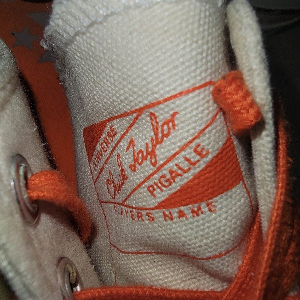 Converse x Pigalle Chuck Taylor All-Star 70s OX White/Lime Green/Cream Men's 9.5 - Picture 12 of 13